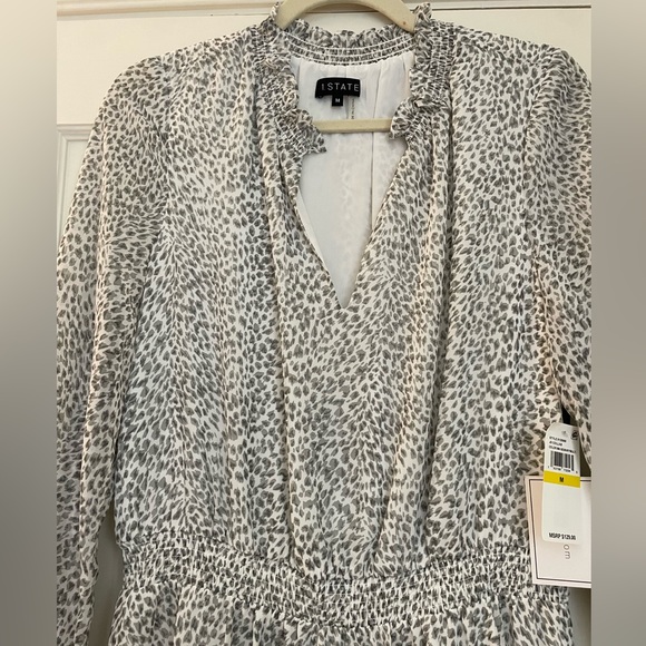 NWT 1.state Serene Animal Print Dress - Picture 5 of 6